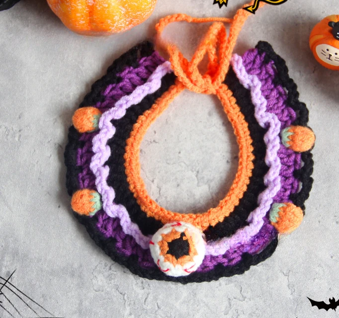 ⭐ Black Cat Boo Bandana – Halloween Pet Scarf (Adjustable) - Image 7