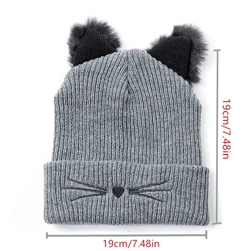 ⭐ Purr-fectly Cozy Cat Ear Beanie - Image 3