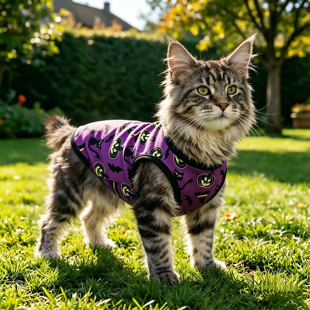 ⭐ Little Pumpkin Purr Halloween Pet Vest - Image 26