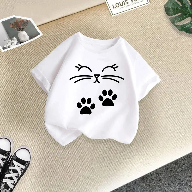 ⭐ Little Whiskers, Big Adventures Kids Tee - Image 38