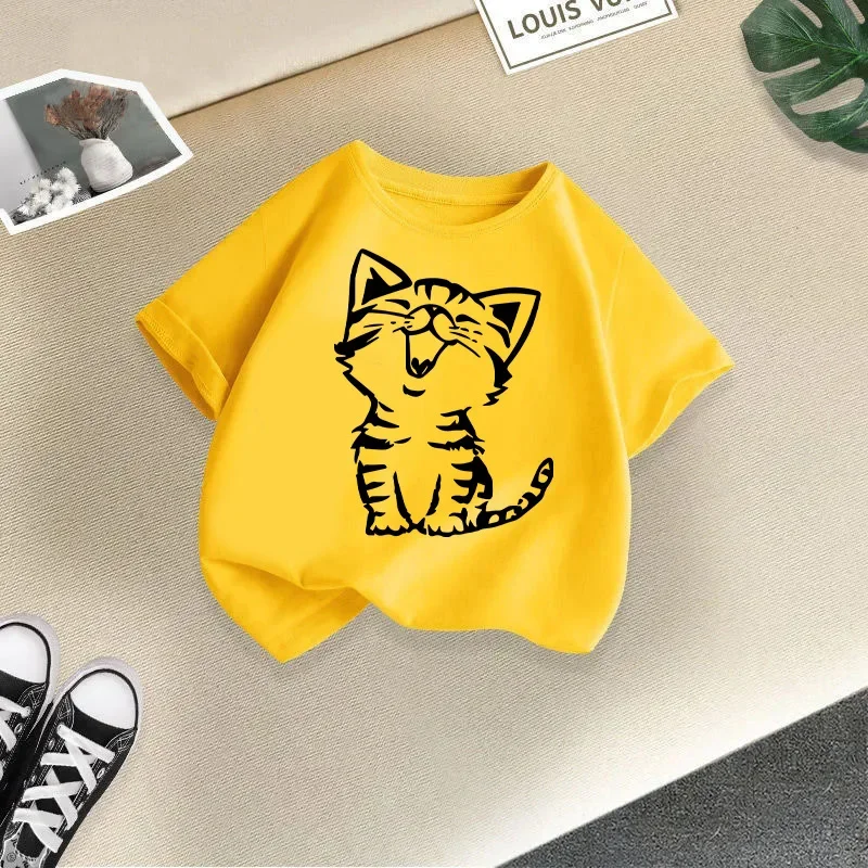 ⭐ Little Whiskers, Big Adventures Kids Tee - Image 15