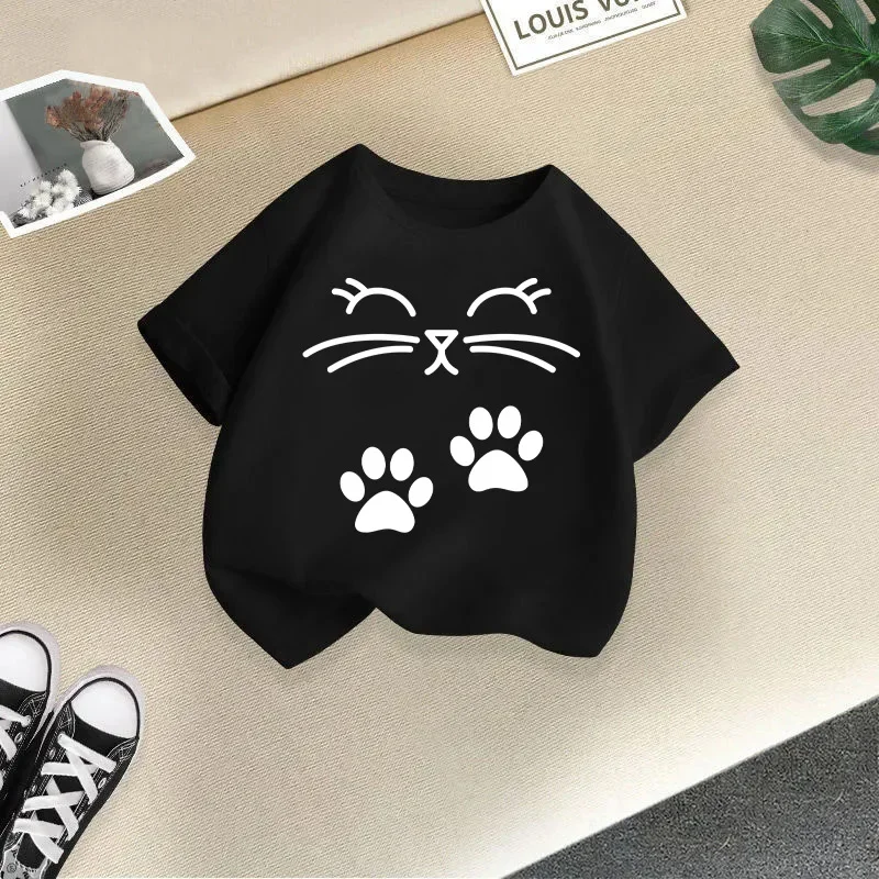 ⭐ Little Whiskers, Big Adventures Kids Tee - Image 5