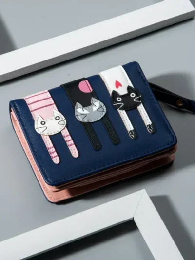 ⭐ Whiskers & Wishes Cat Companion Wallet