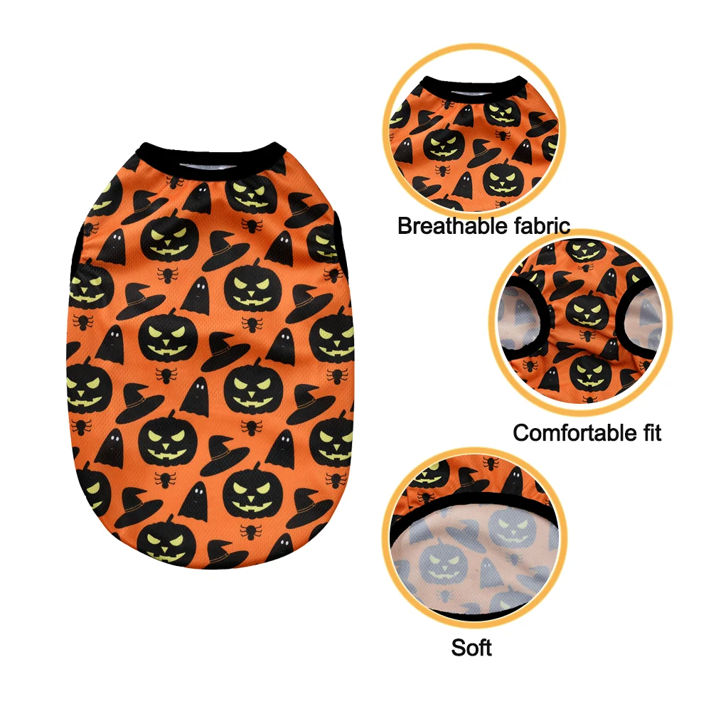 ⭐ Little Pumpkin Purr Halloween Pet Vest - Image 3