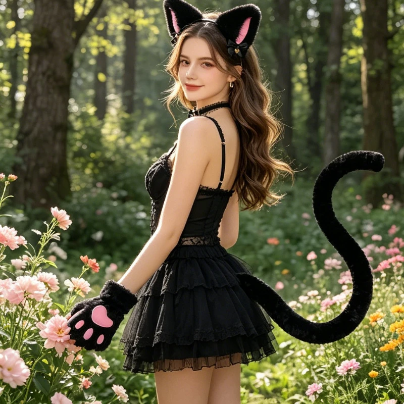⭐ Black Cat After Dark Costume Set - Image 6