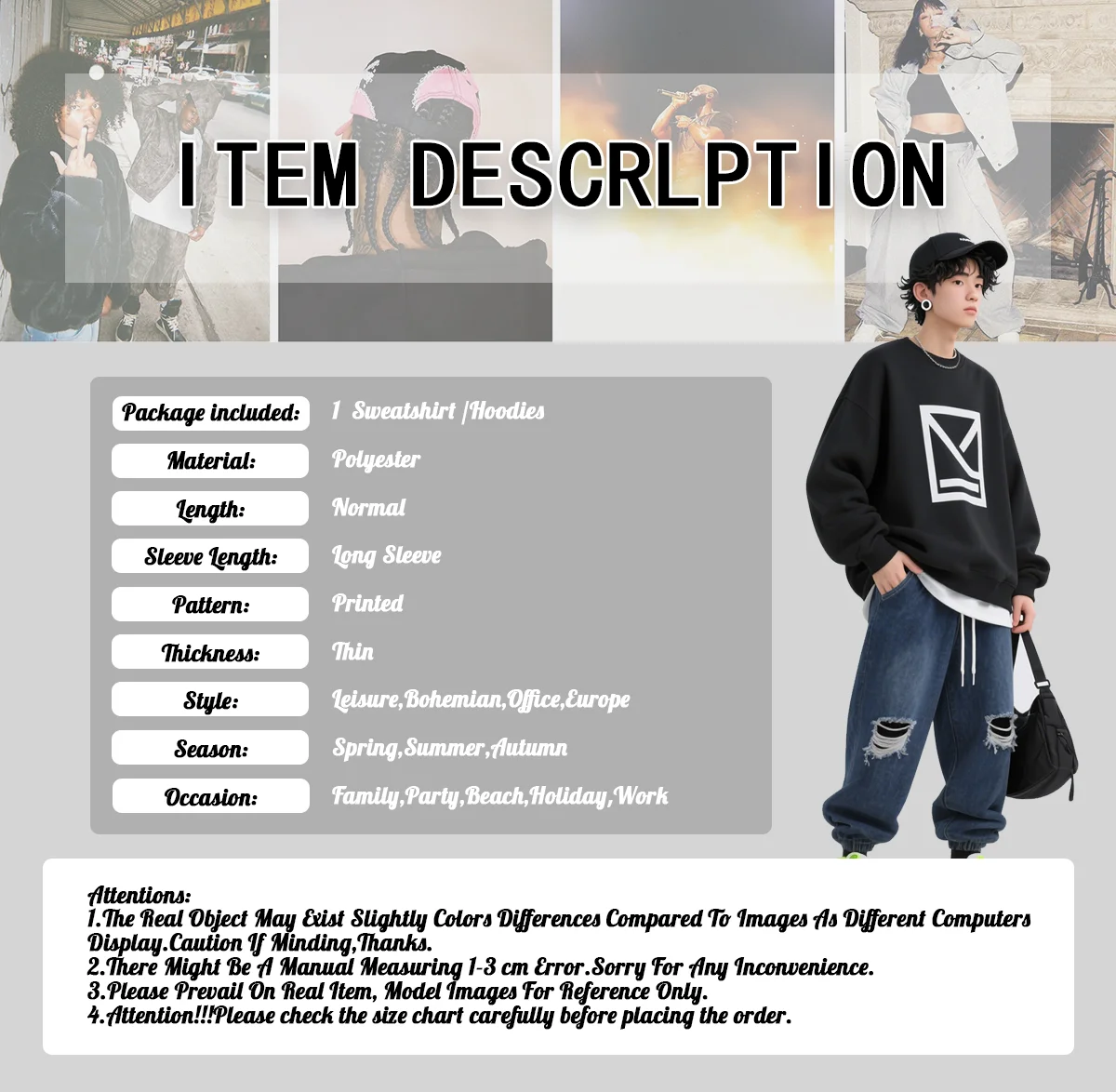 ⭐ Samurai Whiskers & Ocean Waves Hoodie - Image 7