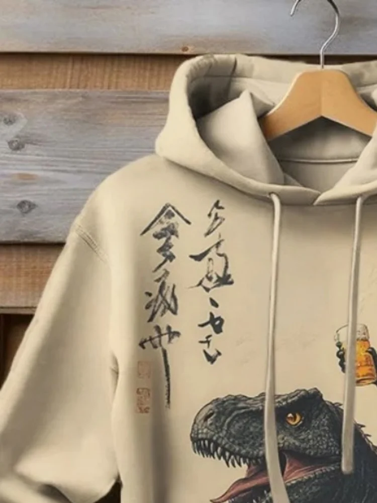 ⭐ Samurai Whiskers & Ocean Waves Hoodie - Image 2