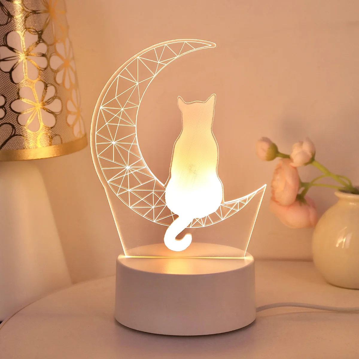 ⭐ Moonlit Cat Dream LED Night Light - Image 2