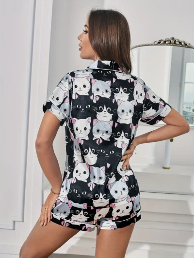 ⭐ Cat Naps & Cozy Paws Pajama Set
