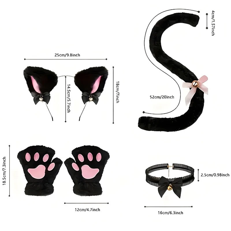 ⭐ Black Cat After Dark Costume Set - Image 2