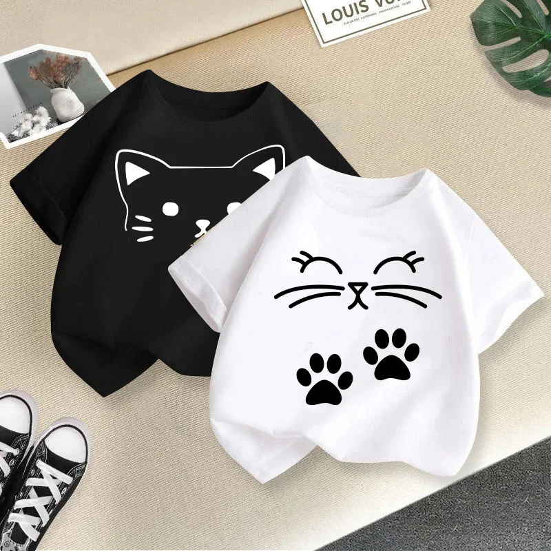 ⭐ Little Whiskers, Big Adventures Kids Tee - Image 3