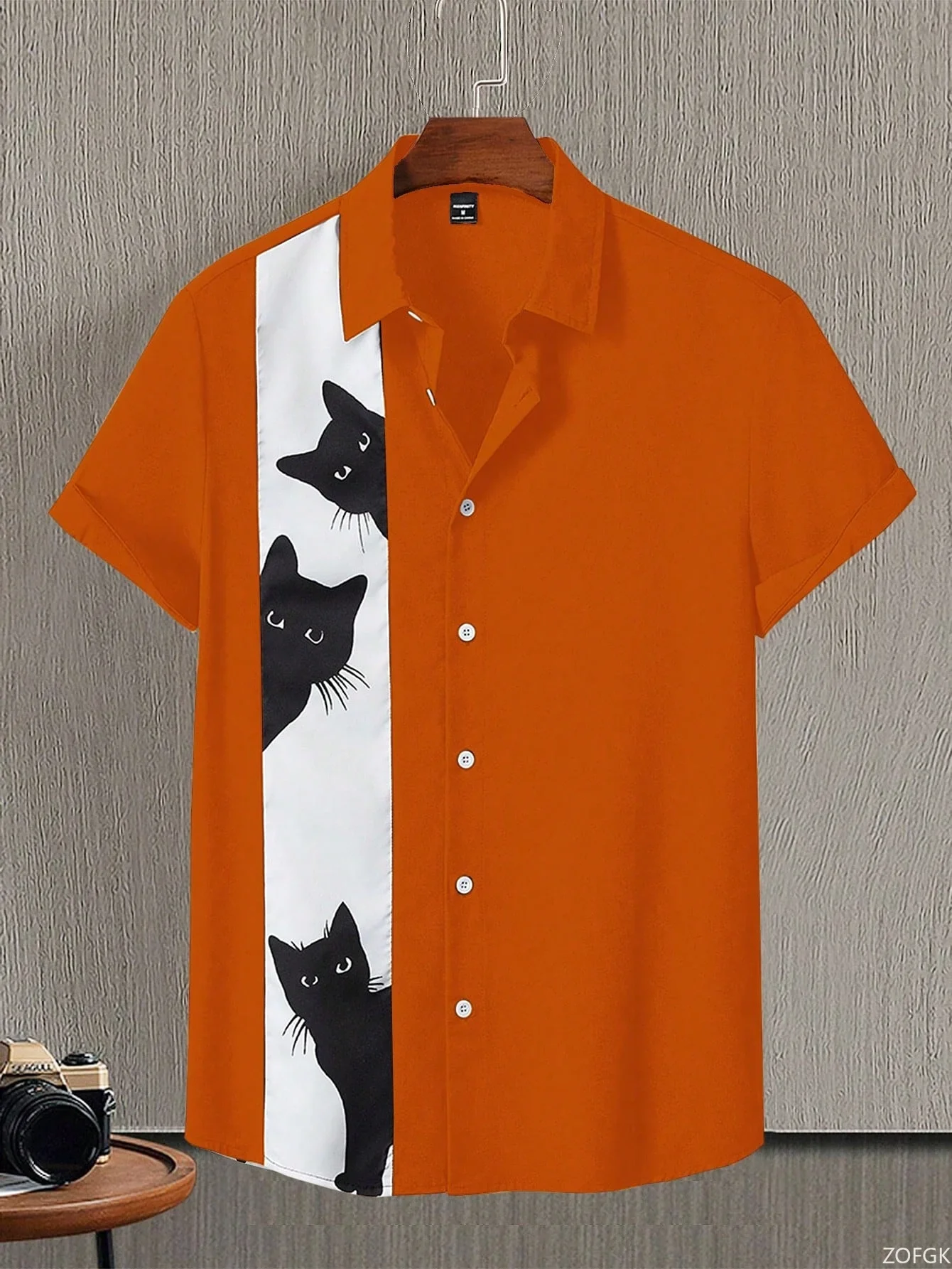 ⭐ Cool Cats & Casual Fridays Button-Up Shirt - Image 5