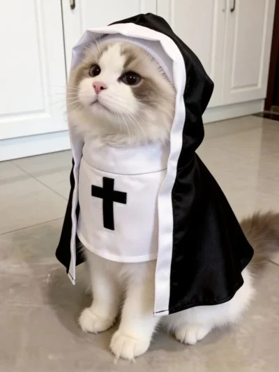 ⭐ Sister Whiskers' Halloween Habit Costume