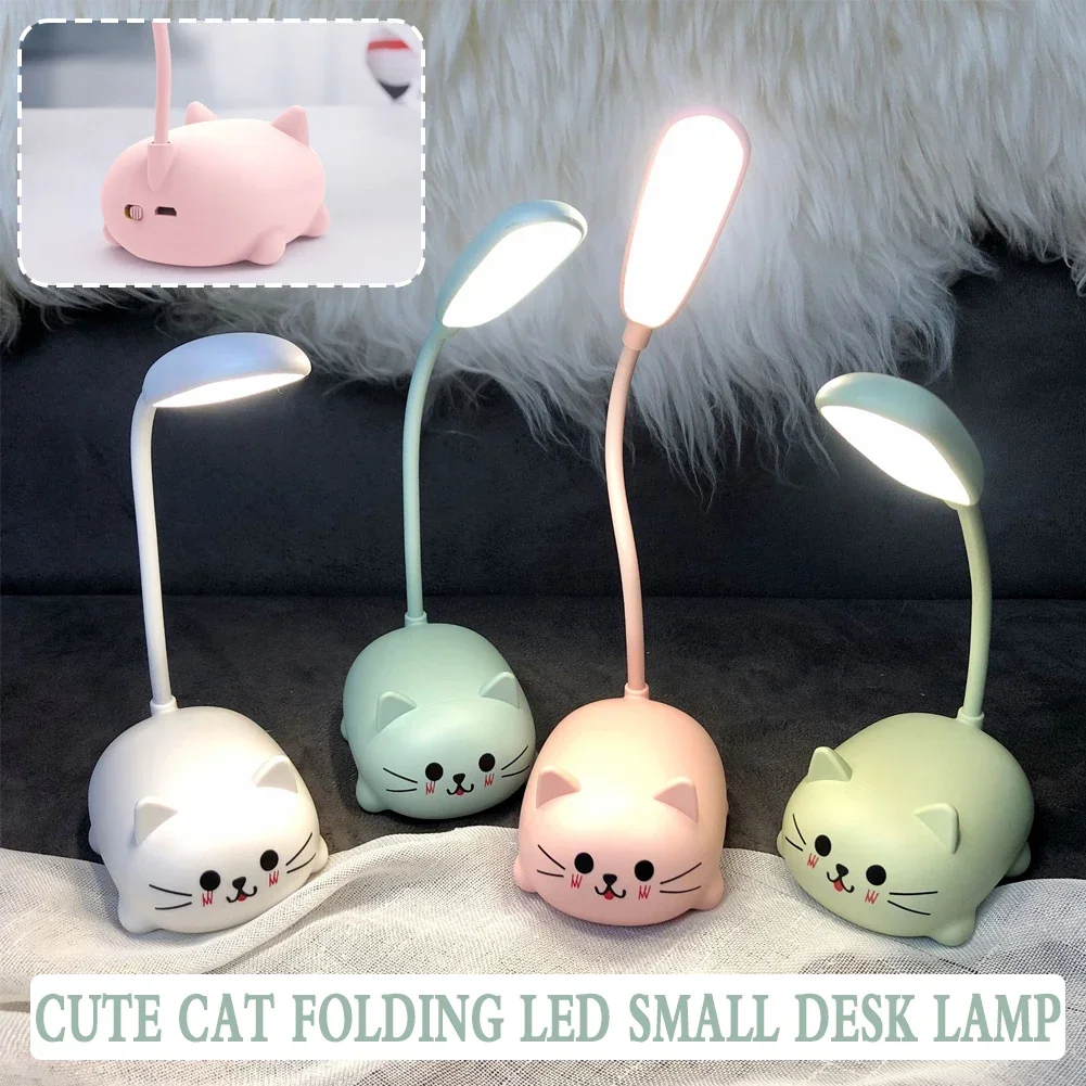 ⭐ Purrfect Study Buddy LED Cat Lamp