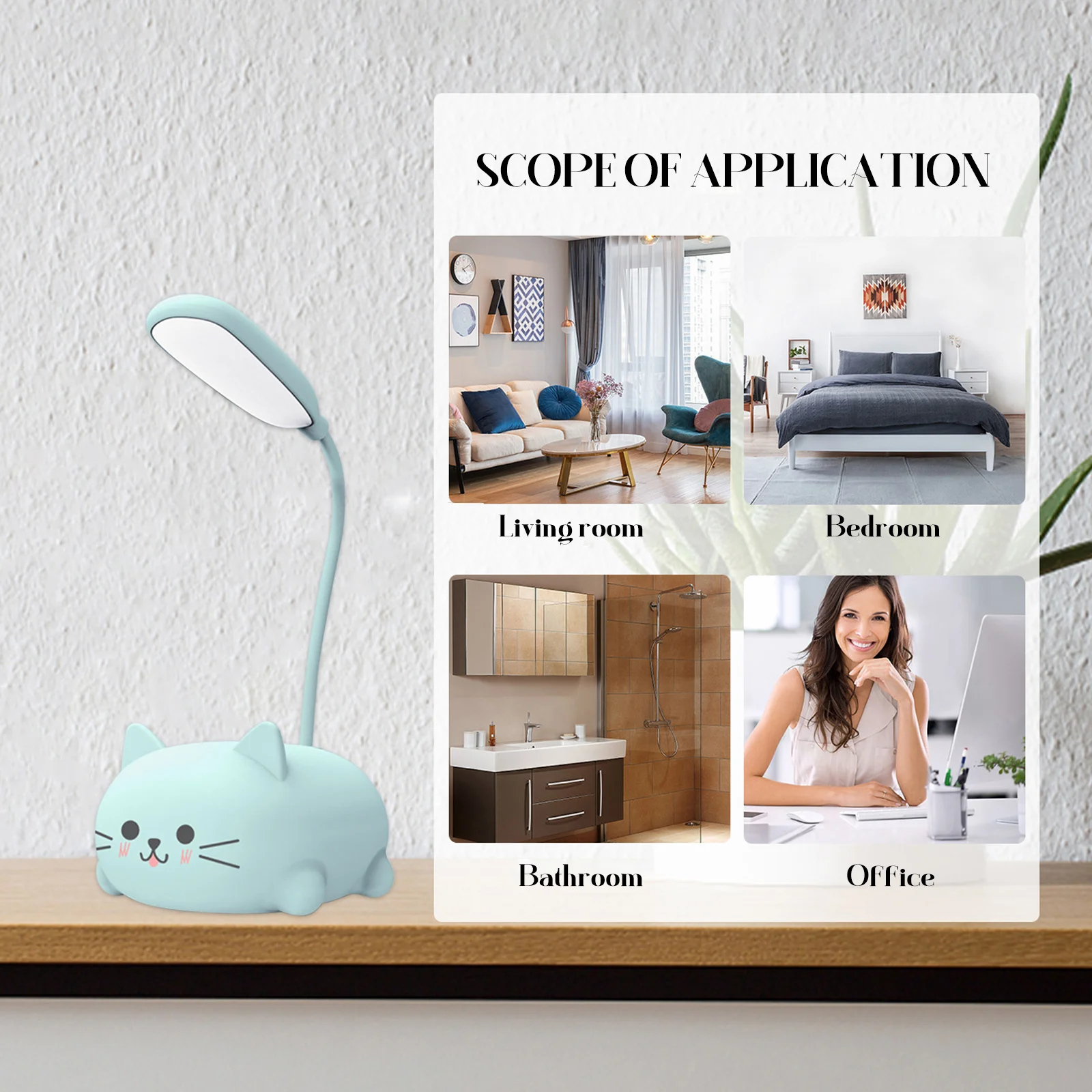 ⭐ Purrfect Study Buddy LED Cat Lamp - Image 3